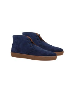 Bottine suède bleu NOYMEN-MARINO 2