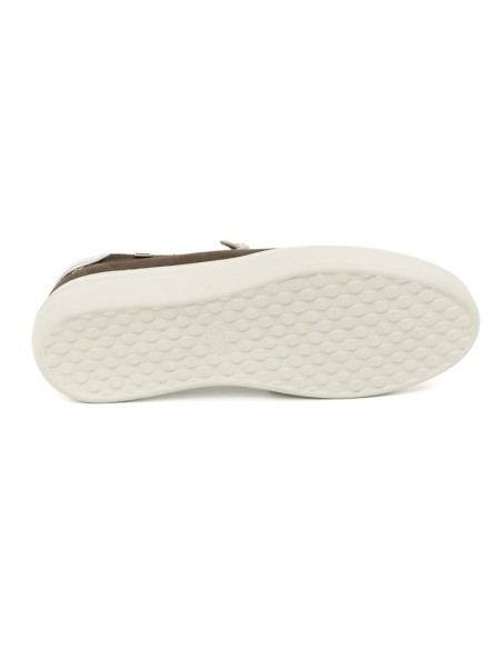 baskets nubuck marron NUCATI-BROWN