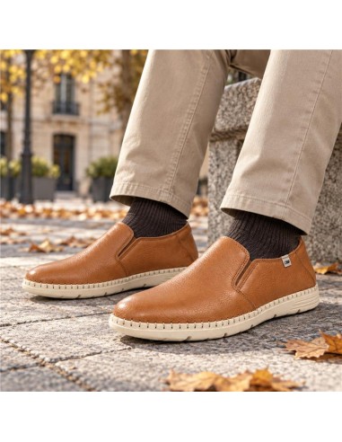 Light Brown slip-on moccasin