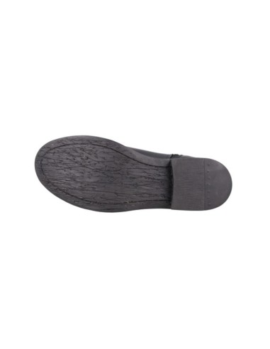 bottines chelsea de peau le noir PALIMENS-NEGRO