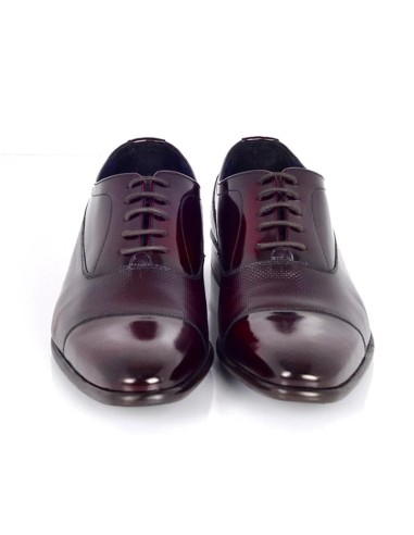 Oxford de peau Bordeaux PAMOR-BURDEOS