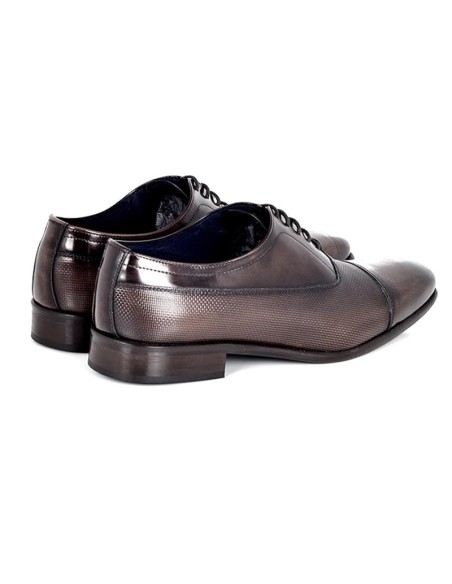 Oxford de peau marron PAMOR-TESTA