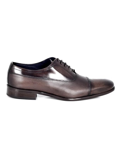 Brown leather Oxford