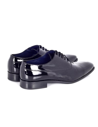 Black patent Oxford