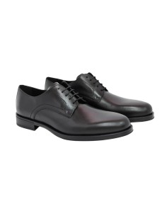 Black leather derby 2