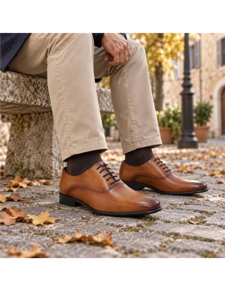 Light Brown leather Oxford