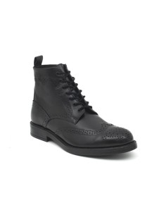Bottine de peau le noir PENSARA-BLACK 2