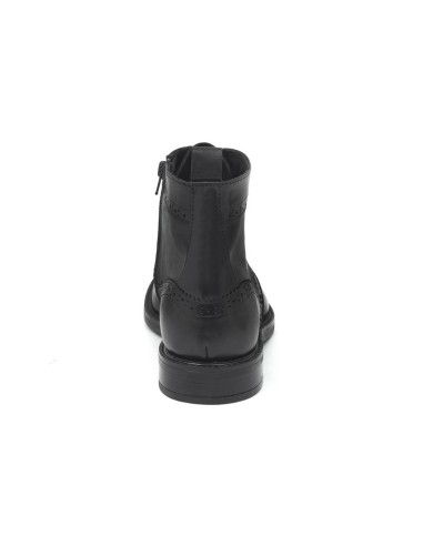 Bottine de peau le noir PENSARA-BLACK