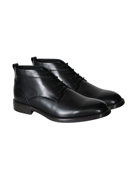 Bottine de peau le noir PIMARA-BLACK