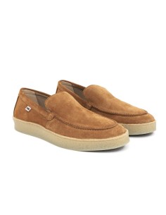 Mocassin suède chameau SARU-CAMEL 2