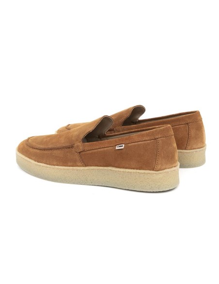 Mocassin suède chameau SARU-CAMEL