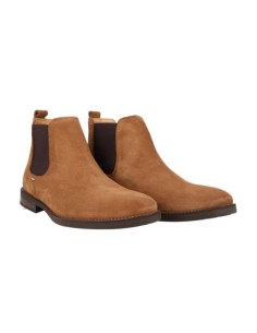Light Brown suede chelsea boots 2
