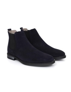 bottines chelsea suède bleu SEBRON-NAVY 2