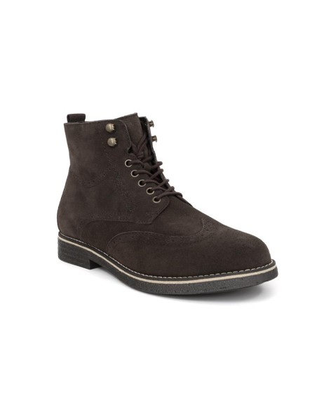 Bottine suède marron SEGOMEN-BROWN