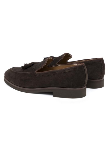 Mocassin suède marron SIMELIS-MARRON