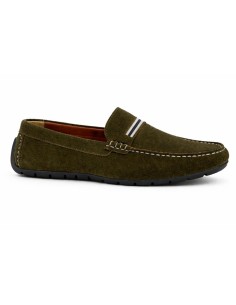 Beige suede moccasin 2