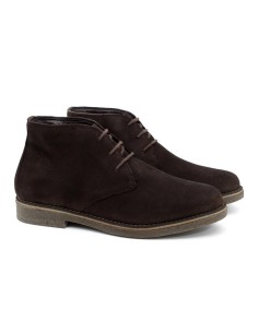 Bottine suède marron SOLUN-BROWN 2