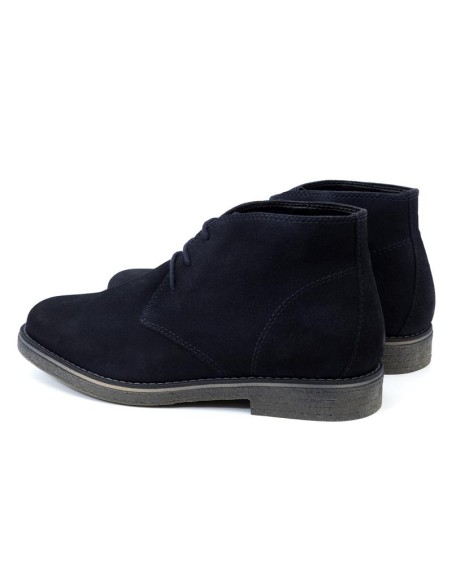 Bottine suède bleu SOLUN-NAVY