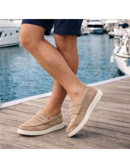 Nautique suède beige SORAMI-BEIGE