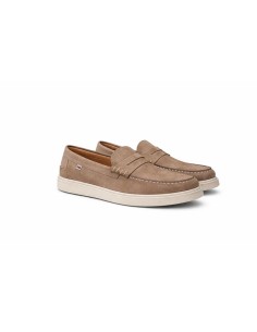 Náutico de ante con antifaz color beige 2