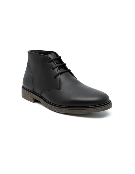 Bottine de peau le noir TOLUN-NEGRO