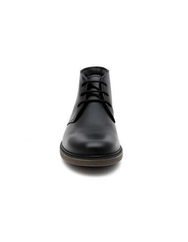 Bottine de peau le noir TOLUN-NEGRO