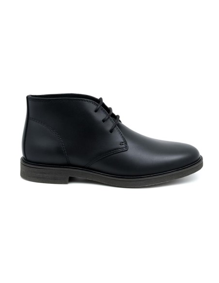 Bottine de peau le noir TOLUN-NEGRO