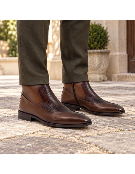 Light Brown leather boot
