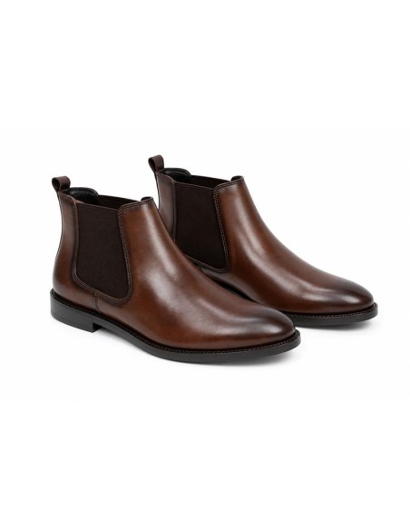 bottines chelsea de peau cuir TUNIVO-CUERO