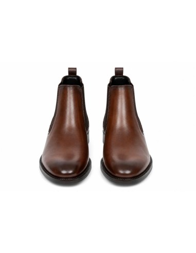 Light Brown leather chelsea boots