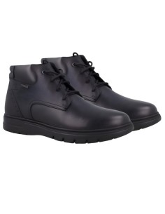 Black leather boot 2