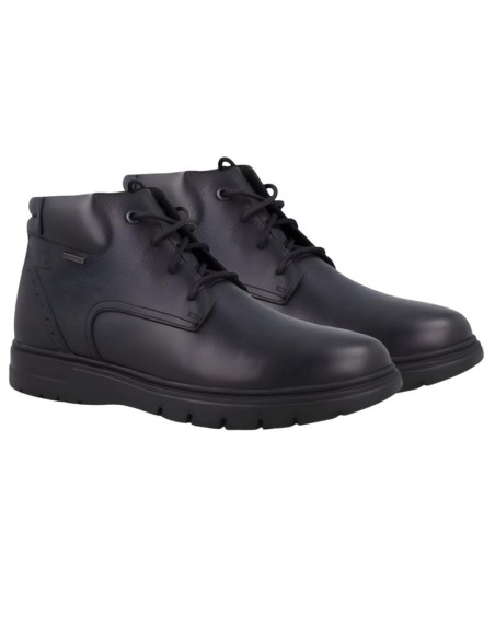 Bottine de peau le noir TUPRO-BLACK