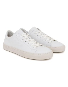 White leather sneakers 2