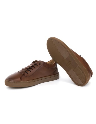 Light Brown leather sneakers