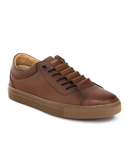 Light Brown leather sneakers