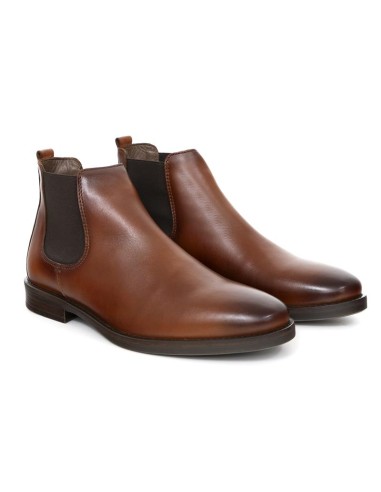 bottines chelsea de peau cuir VALNER-CUERO