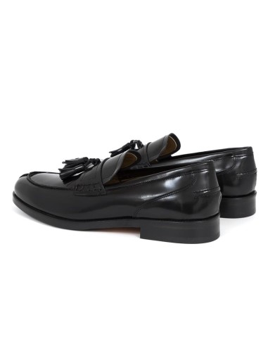 Mocassin de peau le noir VICOVEN-NEGRO