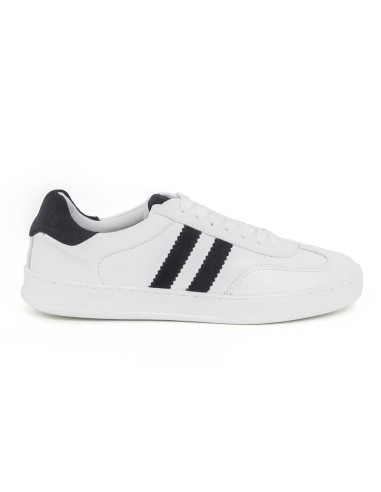 White leather sneakers
