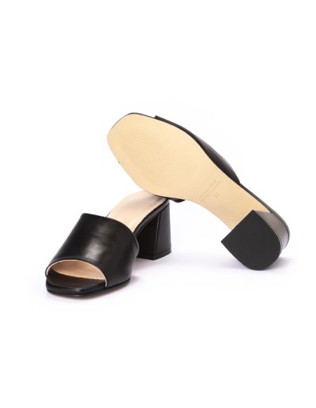 chaussures habillées femme suède le noir W-ACLAU-NEGRO