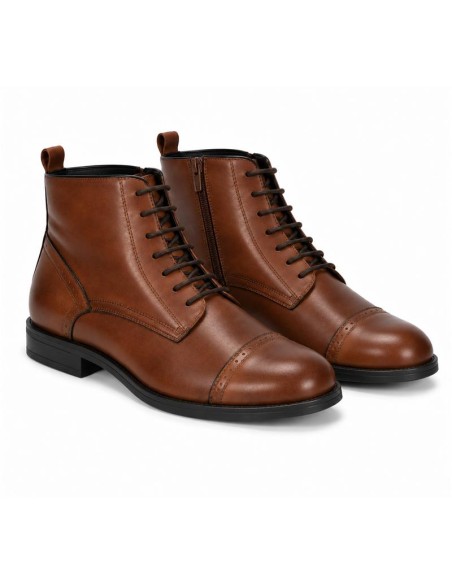 Light Brown leather women's boots