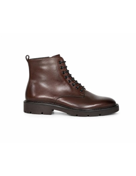 bottines femme de peau marron W-BEVANTE-BROWN