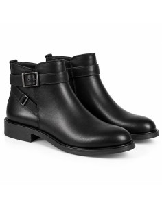 bottines femme de peau le noir W-BOLANTE-BLACK 2