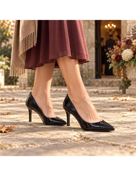 Black leather Dressing Shoes