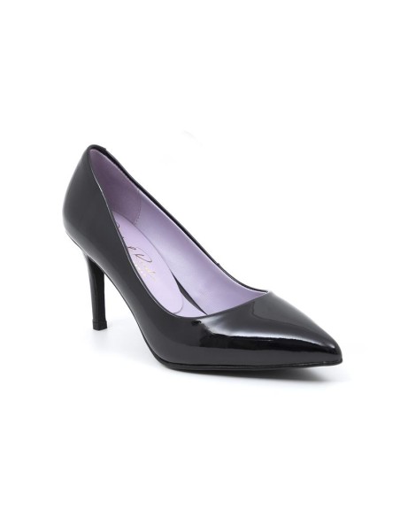 Zapato de Vestir de piel liso color negro