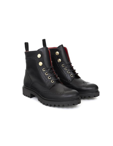 bottines femme de peau marron W-CLARA-TESTA