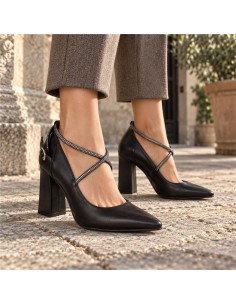 Black leather Dressing Shoes