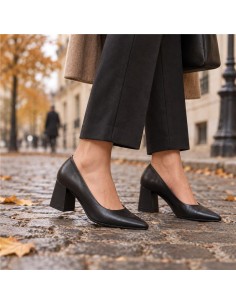 Black leather Dressing Shoes