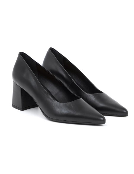 chaussures habillées femme de peau le noir W-DALILA-NEGRO