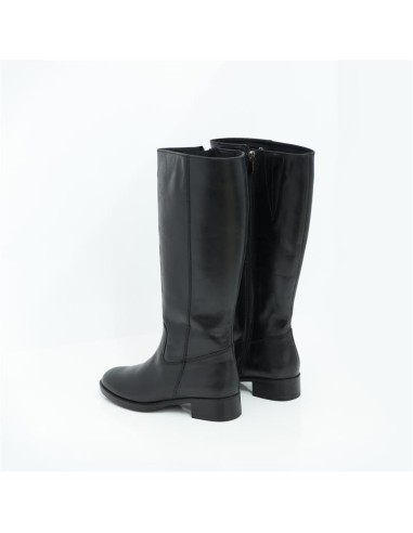 bottes femme de peau le noir W-DARINA-BLACK