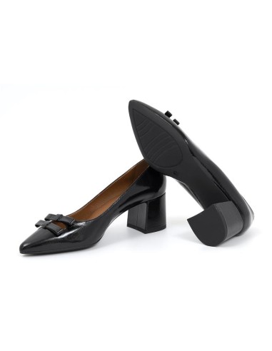 chaussures habillées femme de peau le noir W-DASE-BLACK